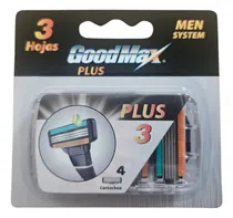 Comprar Cartuchos Para Afeitadoras Goodmax 3 Filos 4 Cartuchos