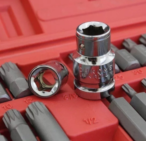 Pontas/chave Torx Bits Jogo 40 Peças Maleta 682718 Lee Tools