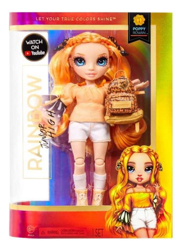 Rainbow High Junior High Fashion Doll Con Accesorios 1ns84