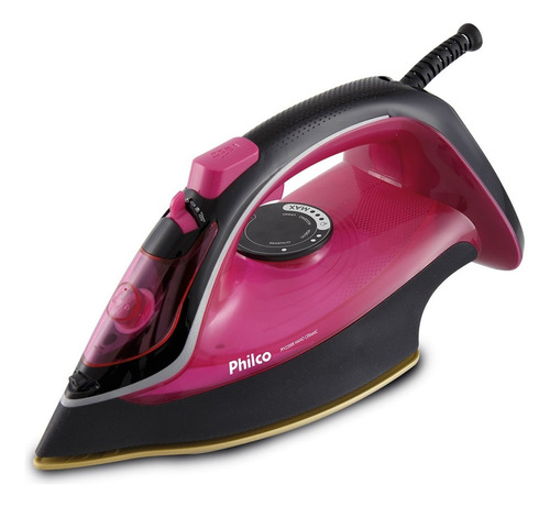 Ferro De Passar Pfv2200r Nano Ceramic Rosa 110v Philco