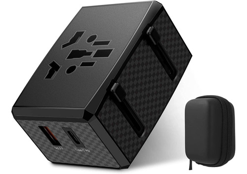 Adaptador Conector Viaje Internacional Mundial Amoner Cy