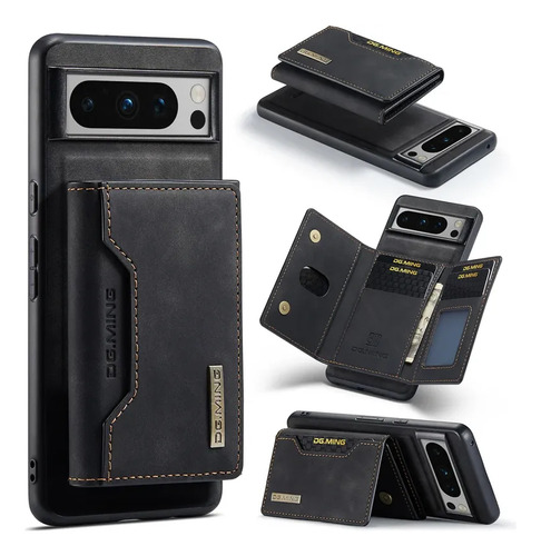 Funda Tipo Cartera De Lujo Para Google Pixel 8a 8 7 6 Pro Pi