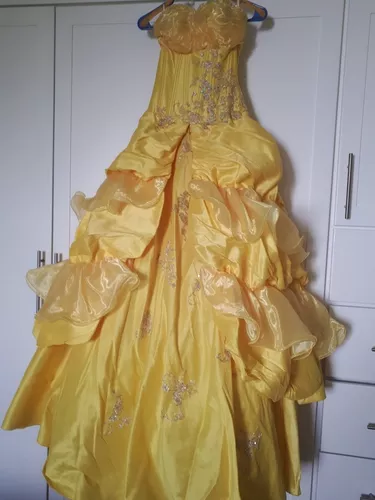 Vestido Xv Años Amarillo Strapless Corset Bella en venta en Hermosillo  Sonora por sólo $ 3,  Mexico