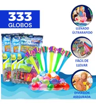 Comprar Pack De 333 Globos De Agua Llenado Rapido Carnavales Verano