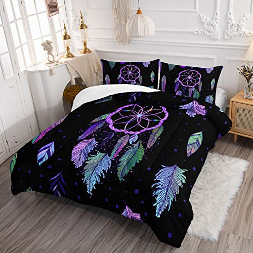 Juego De Edredón Cama Atrapasueños Matrimonial 80 X 90