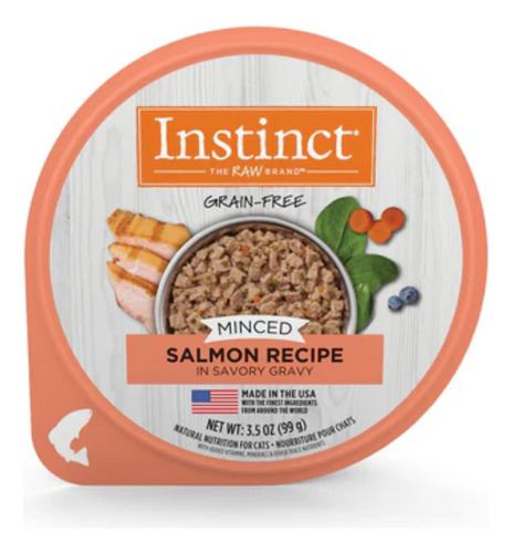 48 Minced Cups Para Gato Instinct Sabores Surtidos | 99g
