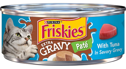 Friskies Pate Extra Gravy With Tuna (3 Latas)