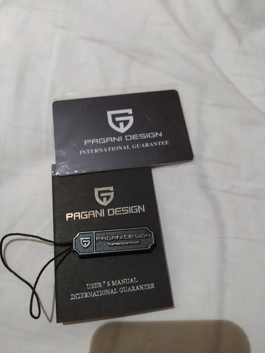Pra Vender! Relógio Pulseira De Aço Cronógrafo Pagani Design