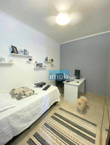 Imagem 6 de 17 de 50mts Da Praia , Apartamento Em Predio Com Elevador, 2 Dorms, 2 Wcs, Dep. Empregada E Vaga De Garagem Demarcada. - Ap7979