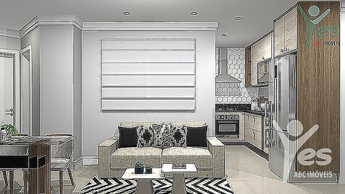 Imagem 11 de 20 de Ref.: 2096 - Apartamento Sem Condomínio,2 Dormitórios E 1 Vaga De Garagem No Bairro Campestre,santo André - Sp - 2096