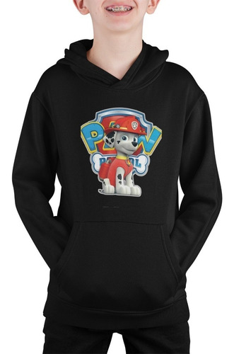 Poleron Niño Marshall Paw Patrol Patrulla Canina Estampado