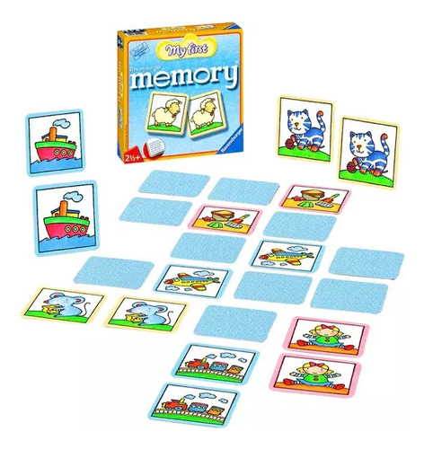 Juego Didactico Mi Primer Memory Ravensburger 21129