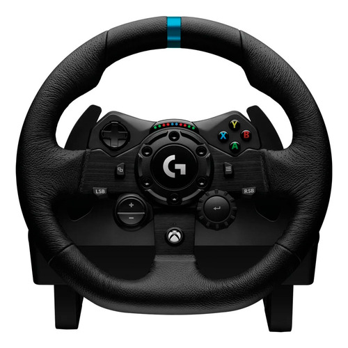Volante Logitech G923 Trueforce Racing Xbox Series X-s One Y PC Cor preta