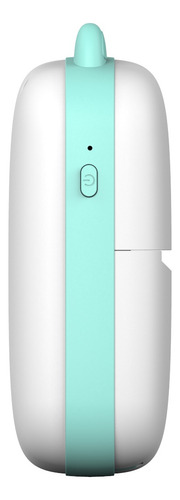Mini Impresora Térmica Recargable Bluetooth Gatito Celeste