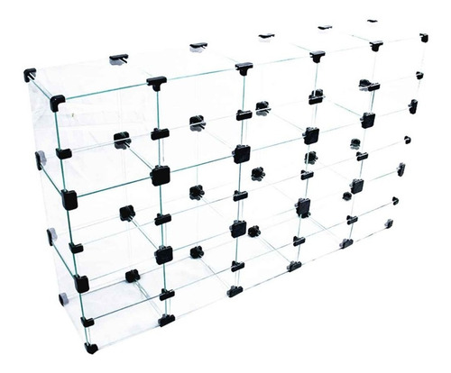 Baleiro De Vidro 1,00 X 0,60 X 0,20