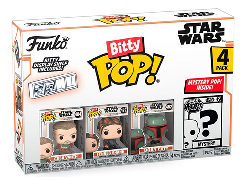 Funko Bitty Pop! The Mandalorian - Paz Vizsla 4 Pack