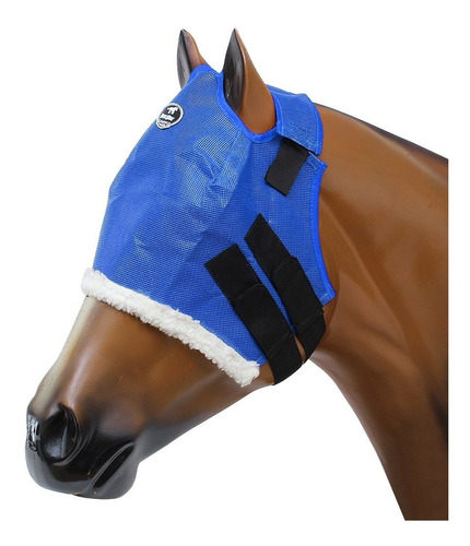 Imagem 1 de 4 de Máscara Anti Mosca Boots Horse Azul 26536
