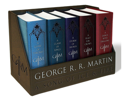 A Game Of Thrones Leather-cloth Boxed Set: A Game Of