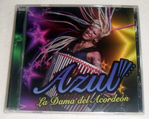 Azul La Dama Del Acordeon Cd Sellado / Kktus 