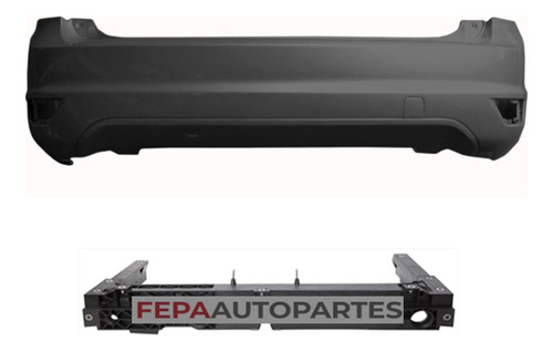 Paragolpes Trasero Ford Focus Kinetic 08/13 5 Ptas Original