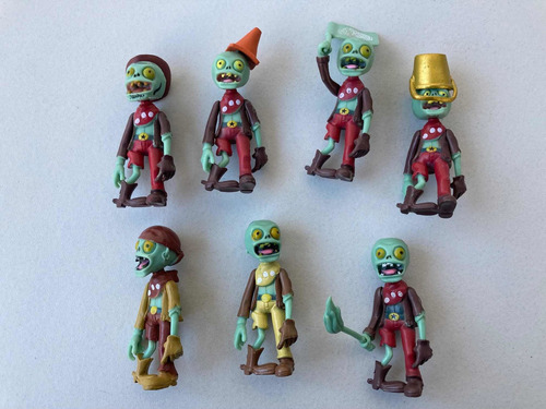 Pack De Zombies Figuras De Plantas Vs Zombies