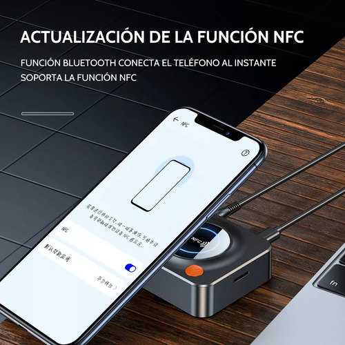 Receptor Bluetooth Nfc Receptor De Audio Bluetooth 5.1