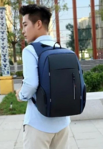 Mochila Con Usb Back Pack Antirrobo Super Calidad