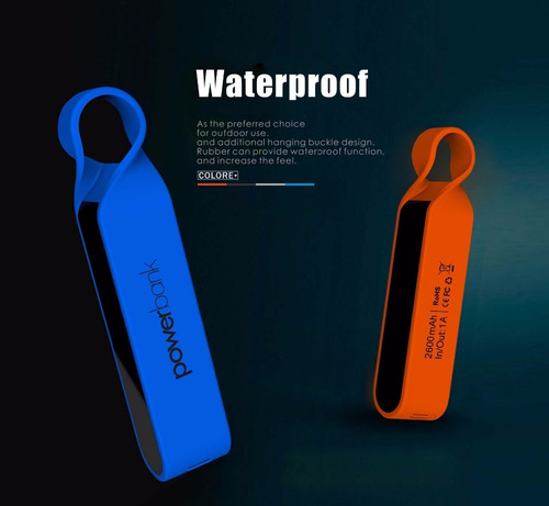 Cargador Powerbank Waterproof + Cable 3 En 1 + iPhone (7v)