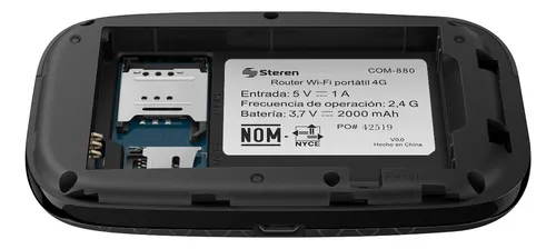 Router Wi-fi* Portátil 4g Desbloqueado
