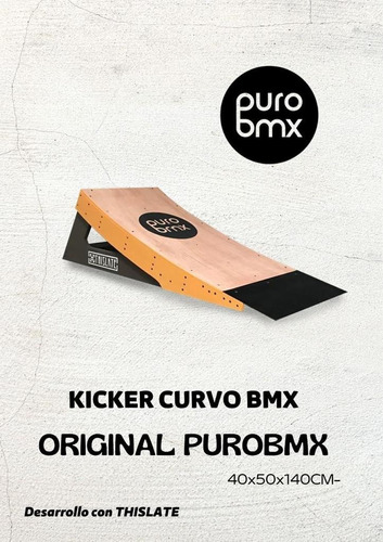 Rampa Kicker - Bmx / Skate - Purobmx