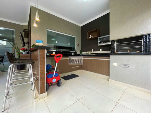 Casa À Venda Condomínio Recanto Do Lago 3 Quartos E 4 Vagas - V5488