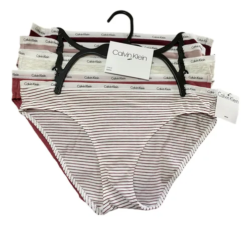 Juego De 5 Piezas De Calzones Tipo Bikini Marca Ck Cuotas sin