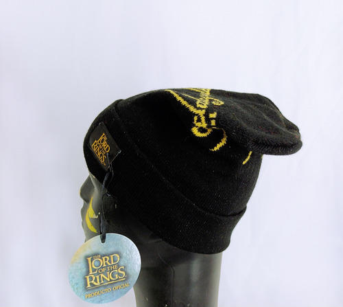 Gorro The Lord Of The Rings El Señor De Los Anillos Oficial Negro Unico- Mediano The Lord Of The Rings