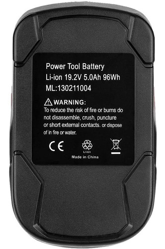 Bateria P/ Craftsman 19.2v 5.0 Ah Ion De Litio