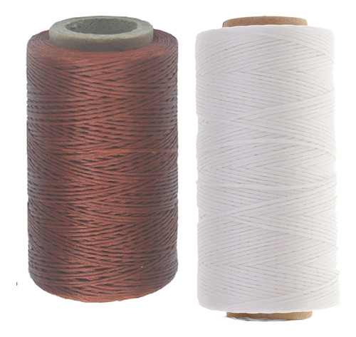 2 Rollos De Hilo Encerado De 0,8 Mm, Costura, Costura,