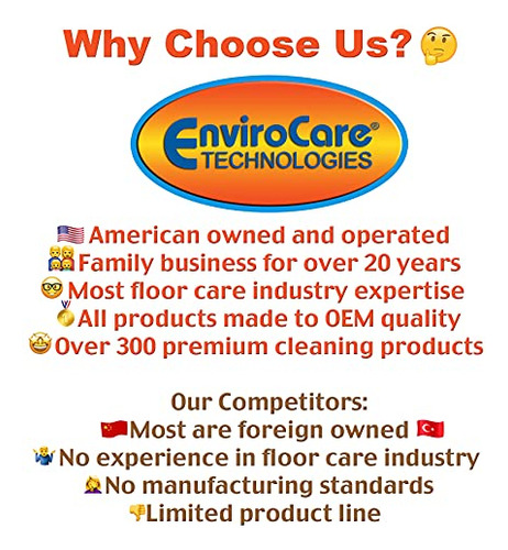 Filtros De Aspiradora Envirocare 3 Capas Para Hoover