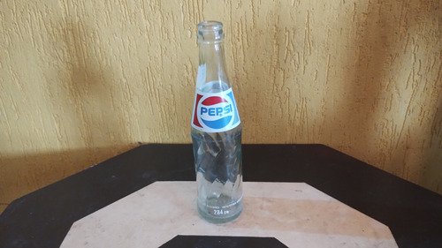 Antigua Botella Gaseosa Pepsi Cola 284 Cc Año 1987