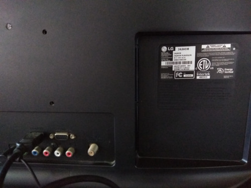 Imagen 2 de 3 de Televisor Tv | LG 24 720p Led Tv (24lb4510)