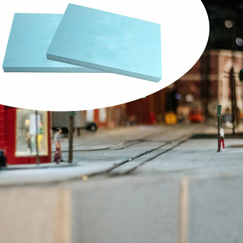 Kit De Construcción De Maquetas En Blanco De Cartón De Espum