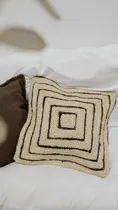 Comprar Almohadones Tejidos De Yute 40x40 Con Relleno Tejido Yute \u002F Yute Geométrico