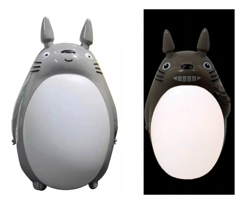 Lampara Led Espanta Cuco Totoro Con Adaptador Pared Anime