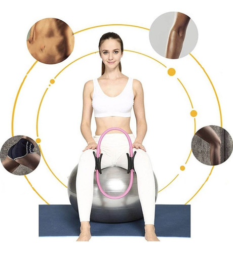 Anillo De Pilates Reformer Aero Ring Piernas Ejercicio X