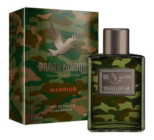 Bross London Warrior Perfume Hombre Edt 100 Ml