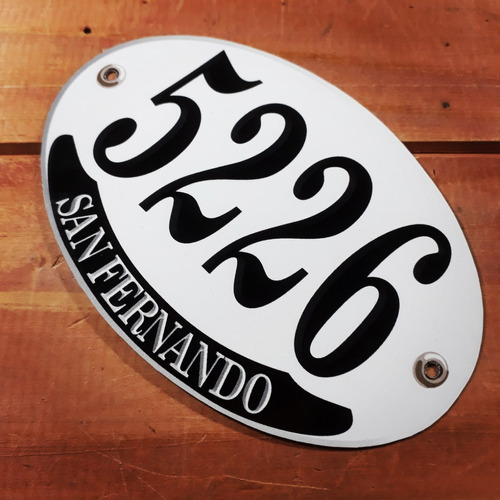 Placa Direccion Hogar Casa Personalizado Apto Exterior