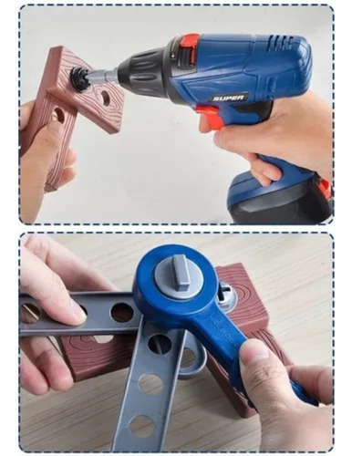 ` Accesorios For Bebés Toy Toolbox Drill 2024