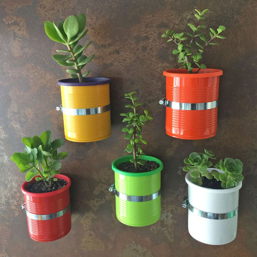 Maceta Autorriego Con Imán - Pack 3 Unidades