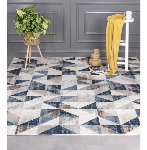 Alfombra Condor 04 azul-gris 0,50x1,00m - Edantex