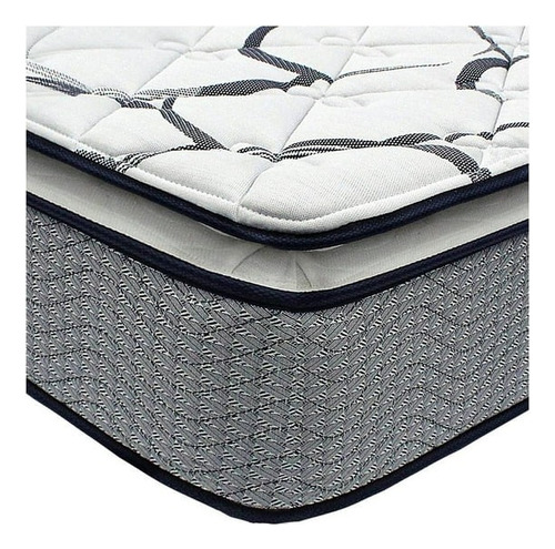 Colchón King Size Restonic Ortopédico Mooncare Confort Color Azul Oscuro