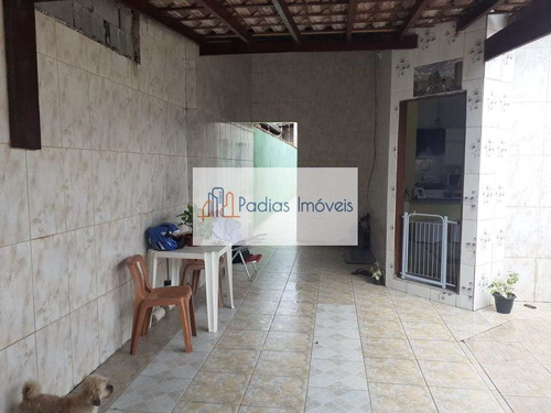 Casa Com 3 Dorms, Balneário Regina Maria, Mongaguá - R$ 230 Mil, Cod: 858210 - V858210