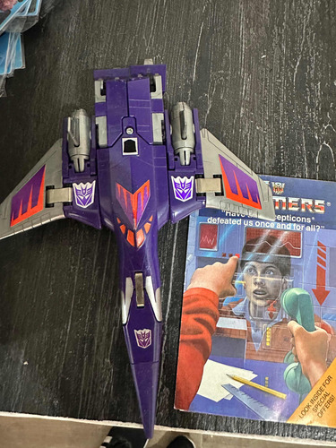 Transformers G1 Takara 1980 Cyclonus Vintage Nave Robot